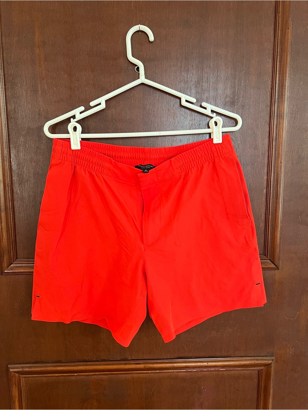 Bright Red Athletic Shorts | Men’s Banana Republic Aiden Shorts